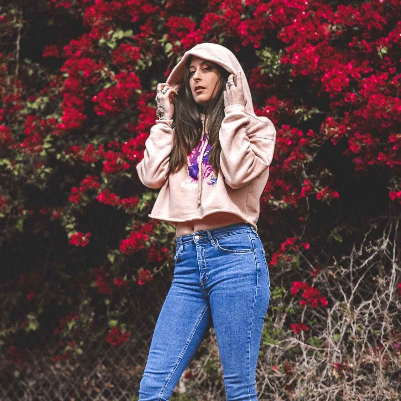 Pink sweatshirt merch