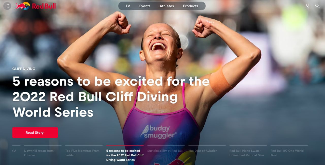 Red Bull content marketing strategy with inbound marketing