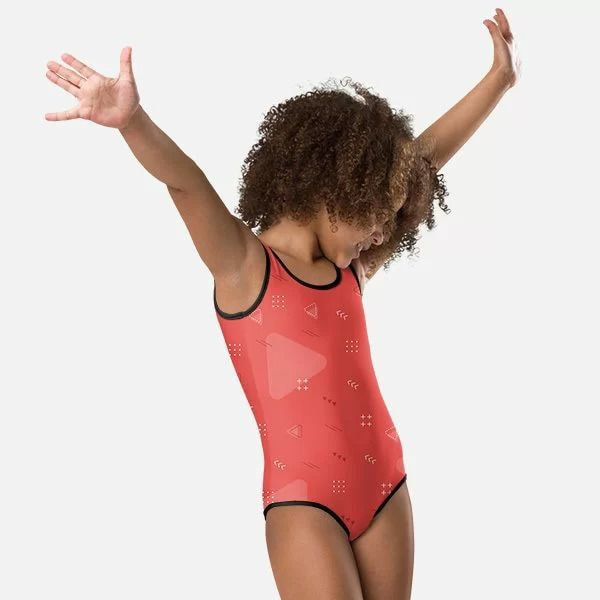 All-Over Print Kids Swimsuit
