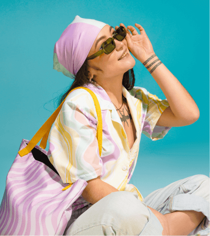 customized products tote bag and hat