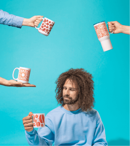 customized products tote bag and hat